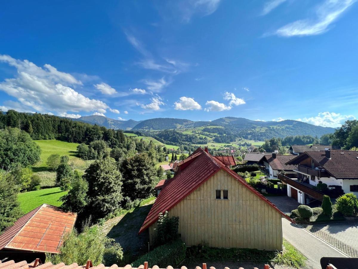 Alpenliebe-Mit Bergblick Apartment โอเบอร์สเทาเฟิน ภายนอก รูปภาพ