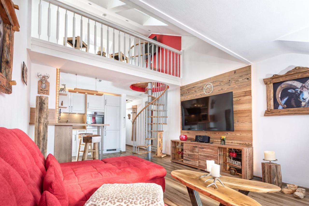 Alpenliebe-Mit Bergblick Apartment โอเบอร์สเทาเฟิน ภายนอก รูปภาพ