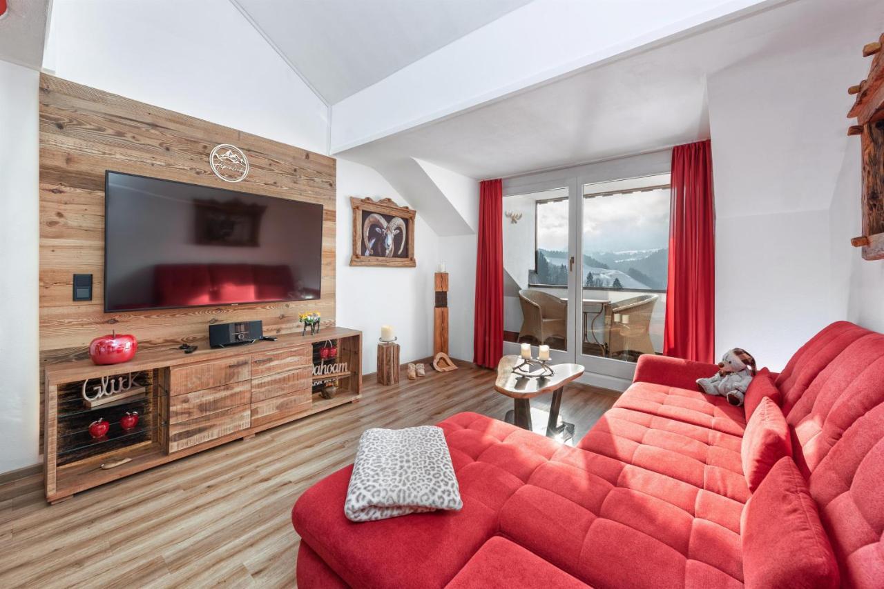 Alpenliebe-Mit Bergblick Apartment โอเบอร์สเทาเฟิน ภายนอก รูปภาพ