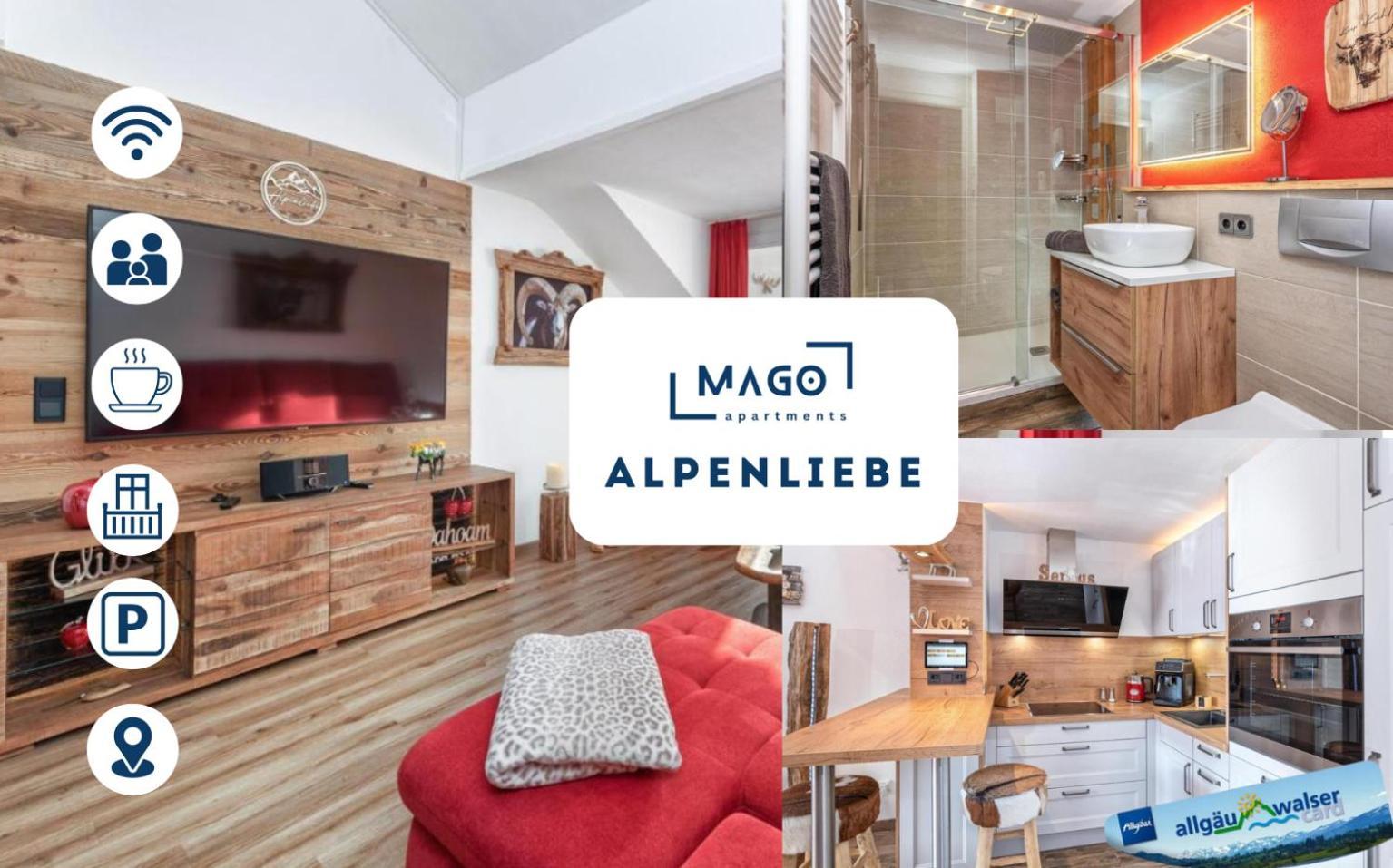 Alpenliebe-Mit Bergblick Apartment โอเบอร์สเทาเฟิน ภายนอก รูปภาพ